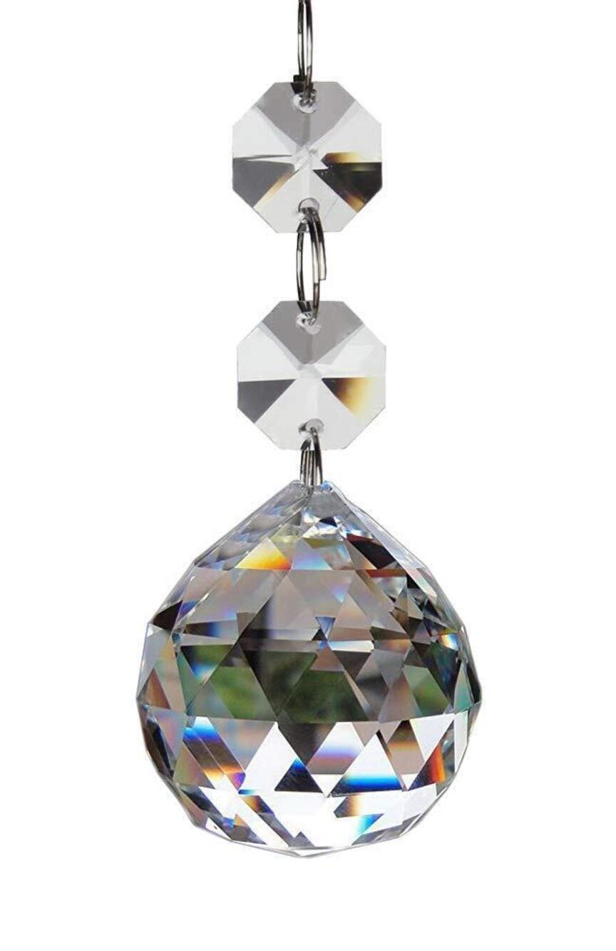 7964 20pcs Crystal Glass Ball Chandelier Prisms Pendants Parts Beads 20mm